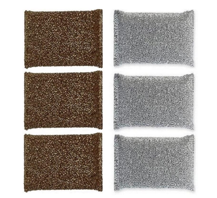 Univen Sponge Gold or Silver Color Non Scratch Polyester and Polyurethane by Sterlings Made in Israel (6)