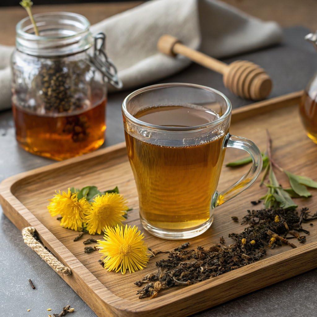Dandelion Root Tea 1LB (16Oz) | 100% Certified Organic | Loose Dandelion Root Tea (200+ Cups) Cut and Sifted| 100% Raw Albanian Harvest | by U.S