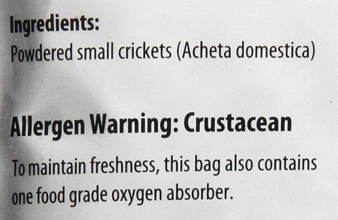Cricket powder made of 100% Cricket (.22 lb)