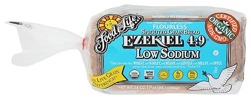 Food for Life Organic Low Salt Ezekiel Bread, 24 OZ
