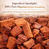 Palo Brazil Tea - 4 oz (113g) - 100% Natural Herbal Bark - Haematoxylum brasiletto - Wildcrafted Mexican Tea - Non-GMO, Vegan - Also Known as Logwood