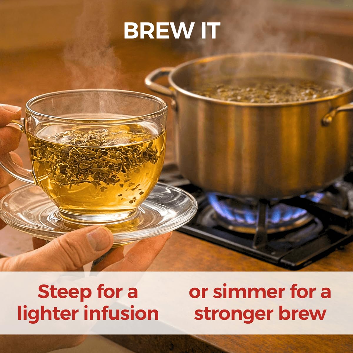 HerbaZest Chanca Piedra Tea (Stonebreaker/Stone Breaker) - 8 oz (225 g) - Wild-Crafted Loose Leaf - Caffeine-Free Herbal Tea - 100% Pure, Non-GMO