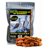 Staring at My Boobies Snack Blend - Funny Snack Gifts for Mens Stockings - Blue-Footed Boobi Gag Gift for Bird Watchers - Funny Food Gift