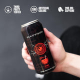 Ekkovision Energy Drink, Fruit Punch, 200 MG Natural Caffeine With Coconut Water, L Theanine, Alpha Gpc & L Tyrosine For Balanced Energy, Electrolytes