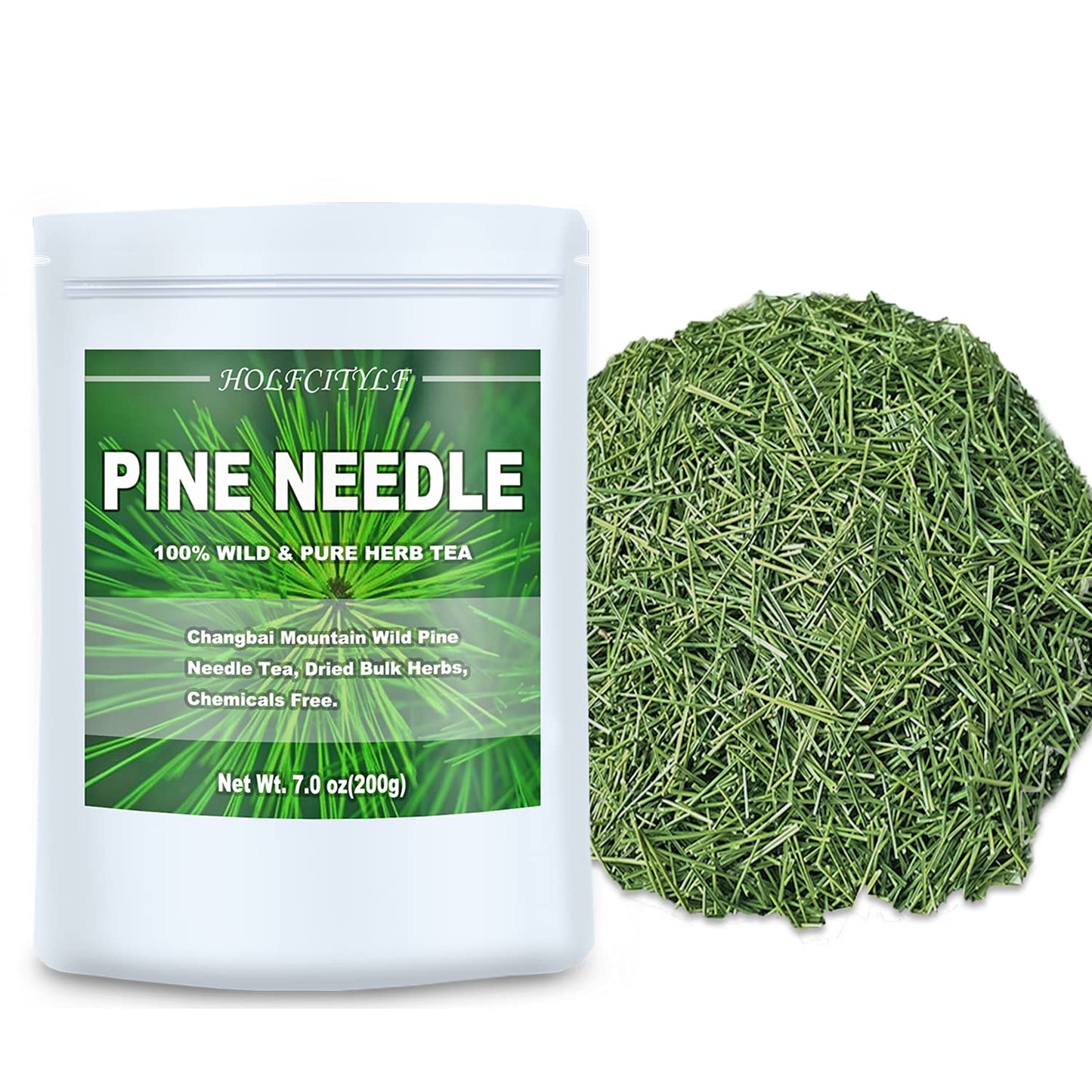 Dried Pine Needle Tea, Pine Needle Loose Leaf Tea, 200g