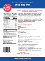 The Grain Free Baker - Allergen-Free Cookie Mix, Gluten-Free, Dairy-Free, Soy-Free, Nut-Free, Easy to Use, Add Anything You Like (oz, naturaly sweet)