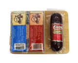 Gift Basket Village - The Board, Gourmet Meat & Cheese Gift Set on Bamboo Cutting Board, Ideal for Any Occasion