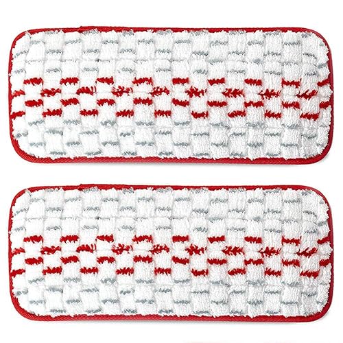 Carkio 2PCS Replacement Microfiber Washable Spray Mop Pads Compatible with ProMist Reusable Refill Mop Pads