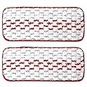 Carkio 2PCS Replacement Microfiber Washable Spray Mop Pads Compatible with ProMist Reusable Refill Mop Pads