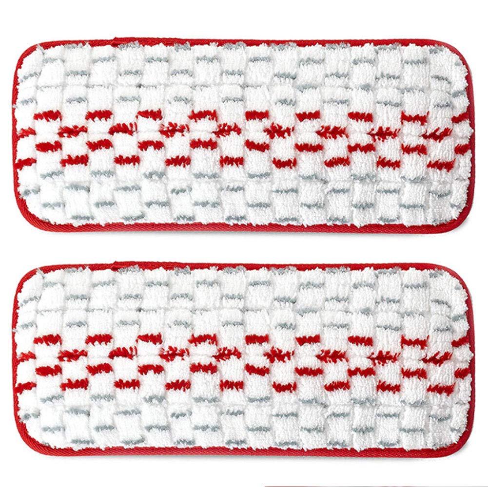 Carkio 2PCS Replacement Microfiber Washable Spray Mop Pads Compatible with ProMist Reusable Refill Mop Pads