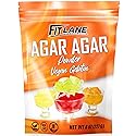 Agar Agar Powder 8oz - Vegan Gelatin Ingredient Unflavored - For Use in Baking, Vegetarian Jello, DIY Petri Dishes, as a Thickener and Gummy Candy