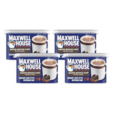 Maxwell House International Suisse Mocha Cafe Beverage Mix, Caffeinated, 7.2 oz Can (Pack of 4)