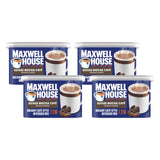 Maxwell House International Suisse Mocha Cafe Beverage Mix, Caffeinated, 7.2 oz Can (Pack of 4)