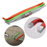 Gomake Vinyl Wrap Stick Magnet Micro Squeegee for Vinyl Car Wrapping Flexible Mini Squeegee Stick Curves Slot Tint Tool Set with Different Hardness