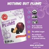 Made In Nature Organic Dried Plums, 13 Ounce (Pack of 1) - Vegan Snack, Non-GMO, Unsulfured, Gluten Free, Kosher