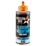 MISSION BBQ BBQ Sauce, Blue Ridge Smoky Mountain, A Rich Barbecue Sauce That Is Perfect For Adding A Smoky, Sweet Flavor to Chicken, Pulled Pork