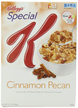 Kellogg's Special K Cinnamon Pecan Cereal, 12.1 Ounce (3 Pack)
