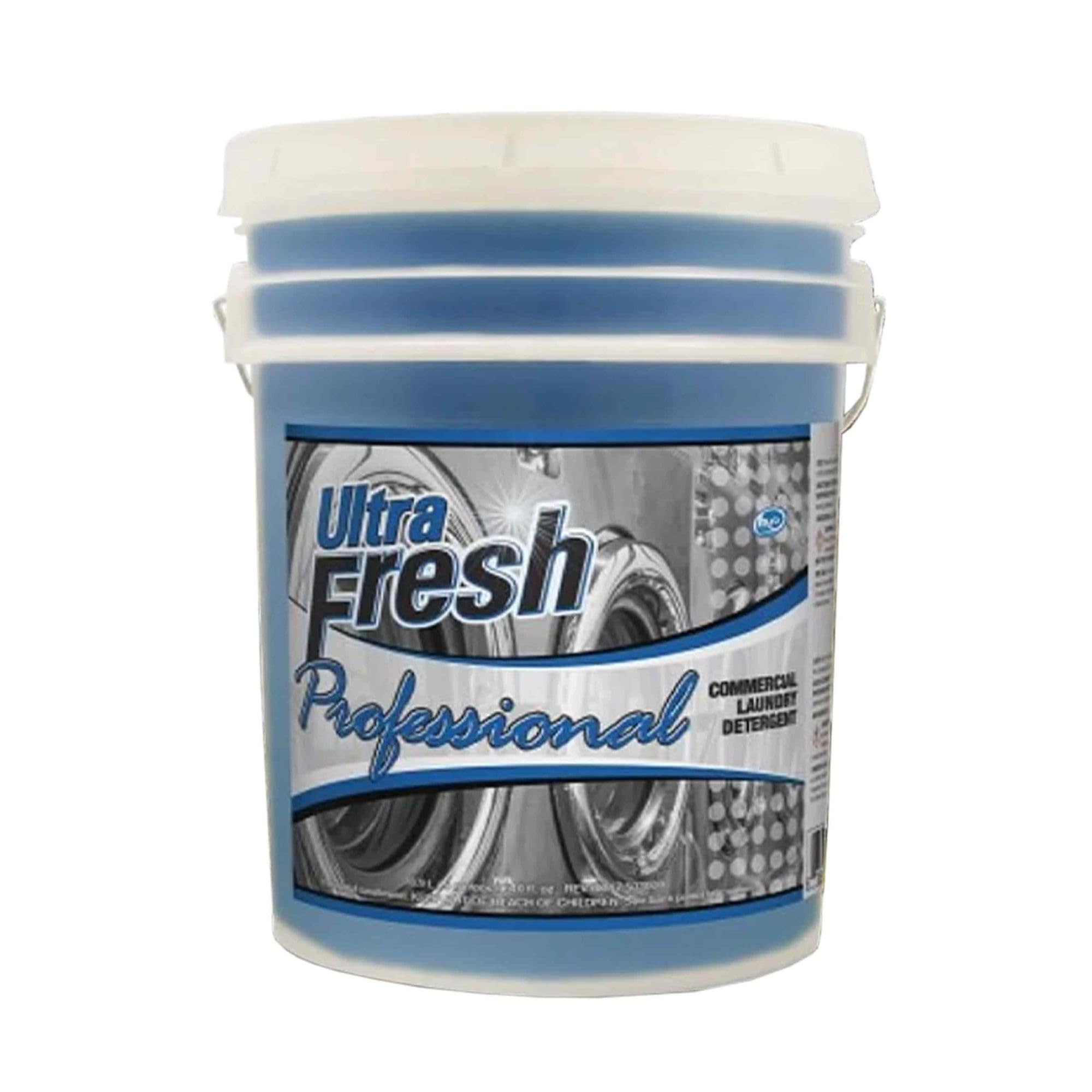 Ultra Fresh® Professional™ Commercial Laundry Detergent, 5 Gallons - Liquid with Easy Dispensing Pump for All Machine Types, up to 640 Loads