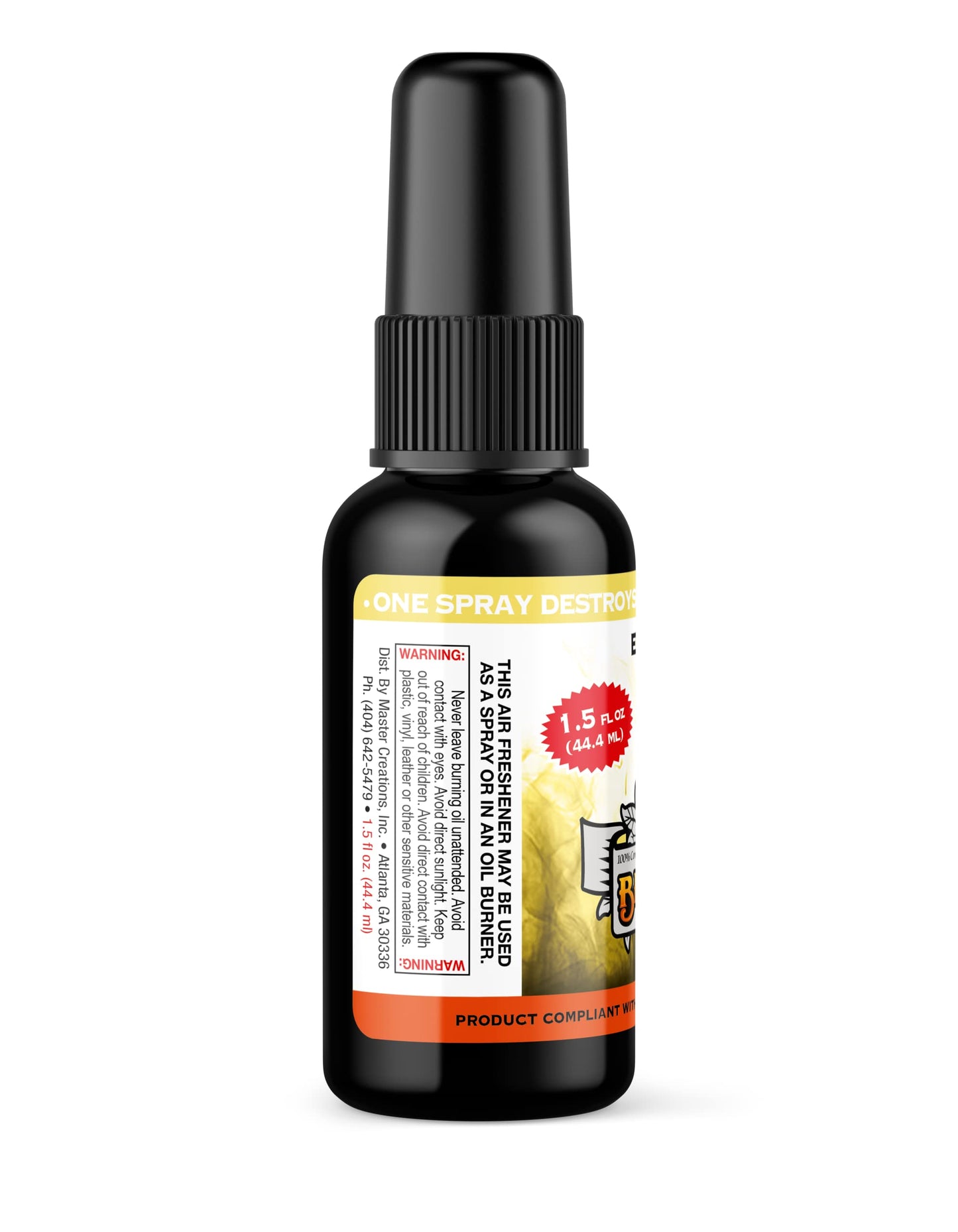 Blunt Power Air Freshener Spray, Oil Based Concentrated Air Freshener and Oil Diffuser, Air Freshener Spray for Car, Room, Bathroom, Odor Eliminator