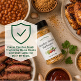 Lesley Elizabeth Smokey-Sweet BBQ Seasoning - Barbeque Rub & Sweet Smoky Spice Blend | All-Purpose Grill & Cooking Rub for Chicken, Beef, Pork