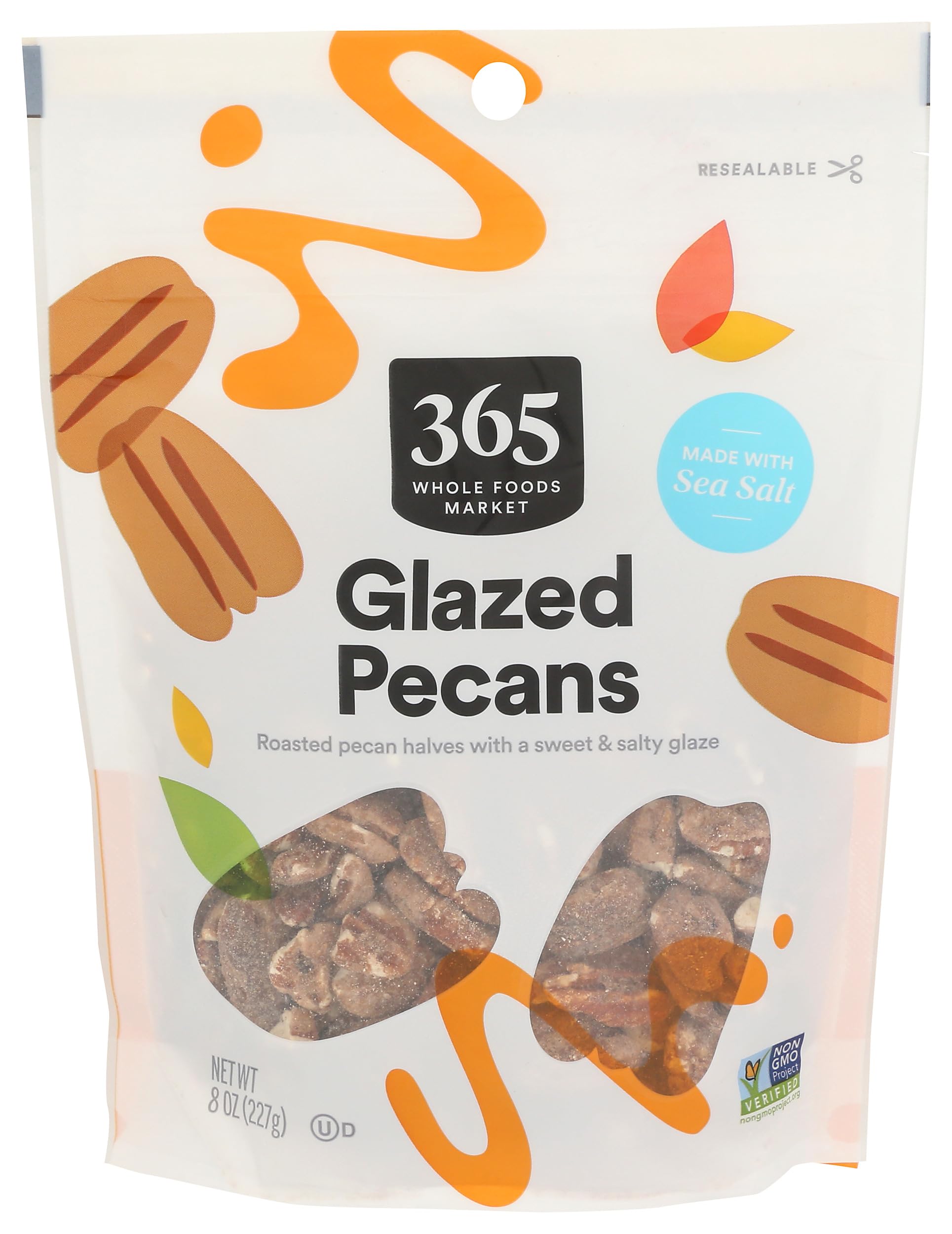 365 by Whole Foods Market, Glazed Pecans, 8 Ounce
