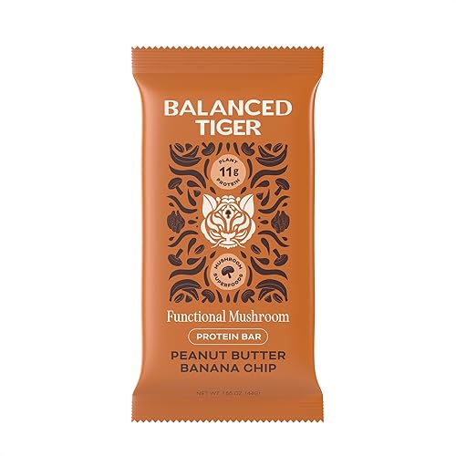 Balanced Tiger, Fun Countional Bar Peanut Butter Banana Chip Single, 1.55 Ounce