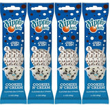 Dippin’ Dots Magically Flavored Milk Straws - Cookies N’ Cream, 4-Pack Bundle (20 Count) | Fun Magic Straws for Kids, Drinks & Cereal | | Sweet Party