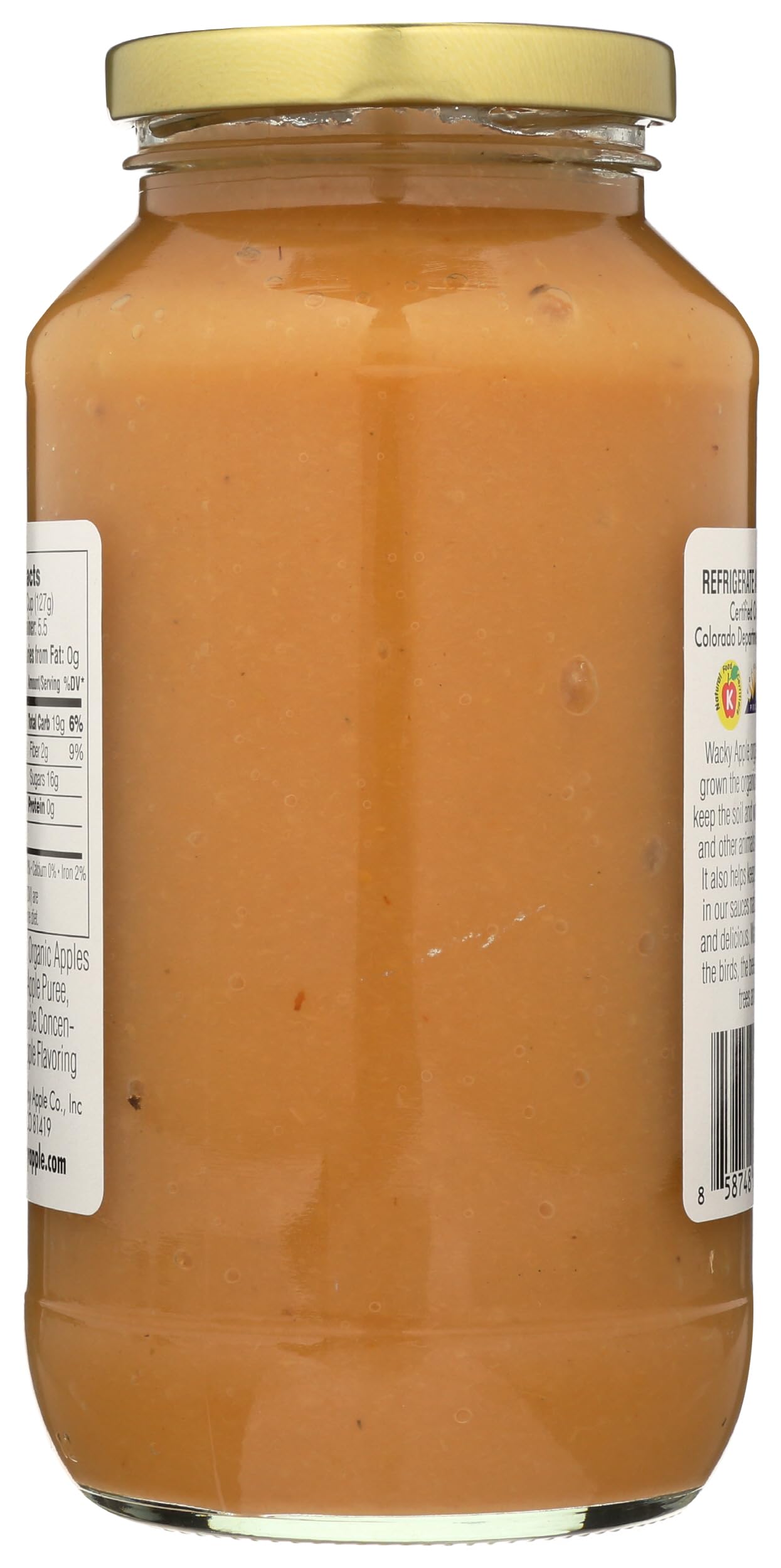 Wacky Apple, Applesauce Golden Organic, 24 Ounce