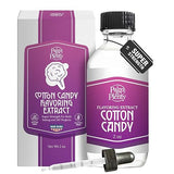Palm and Plenty Cotton Candy Extract - Flavoring for Candy, Baking, and Drinks - Food-Grade Oil for Baked Goods, Desserts, Frostings, and Fillings