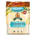 Laxmi Organic Sona Masoori Rice, All Natural, Organic Ingredients, No Cholesterol, USDA Organic, Vegetarian (10lbs)