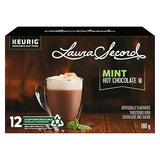 Laura Secord Mint Hot Chocolate Mix for Keurig K-cup, 12 pods, 180g {Imported from Canada}