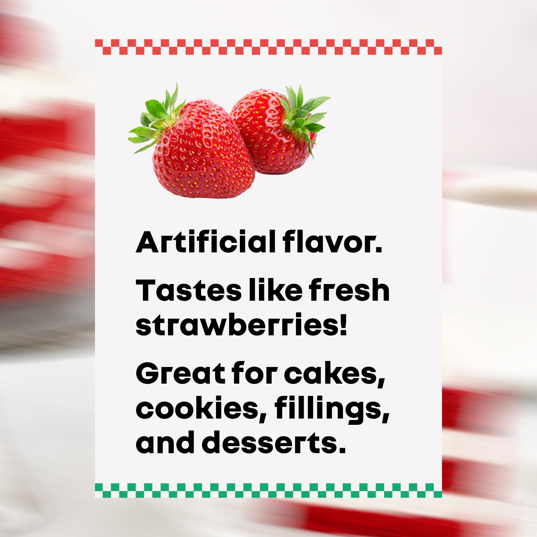 Strawberry Bakery Emulsion, 100 ml (3.38 fl oz)