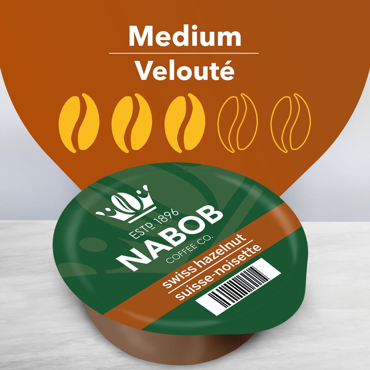 Tassimo Nabob Swiss Hazelnut Coffee - 14 T Discs / Servings