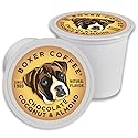 Boxer Coffee 48ct Chocolate Coconut Almond - Naturally Flavored Medium Roast Coffee Pods - Specialty Grade, Artisan Single-Serve Cups - Compatible