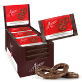 Asher's Chocolates Company, Delicious Chocolate Covered Pretzels, 2 Packs of Sweet and Salty Candies, Small Batches of Kosher Chocolate, Family Owned