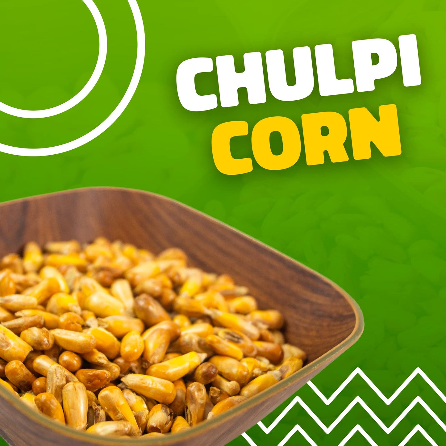 Tradiciones Andinas Salted Crunchy Chulpe Corn 4.59 oz - Snack Chulpi Frito y Salado, Salty Fried, Peruvian Products Ready To Eat, Individual Bags