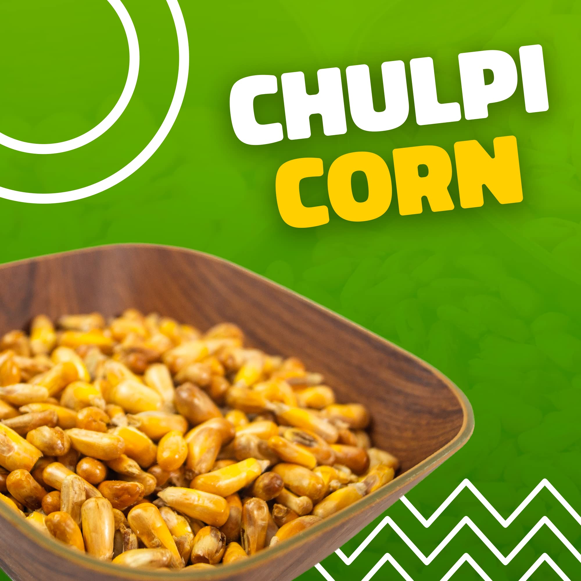 Tradiciones Andinas Salted Crunchy Chulpe Corn 4.59 oz - Snack Chulpi Frito y Salado, Salty Fried, Peruvian Products Ready To Eat, Individual Bags