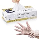 Concession Essentials Vinyl Gloves, Powder-Free, Non-Sterile, XL, 100 Count
