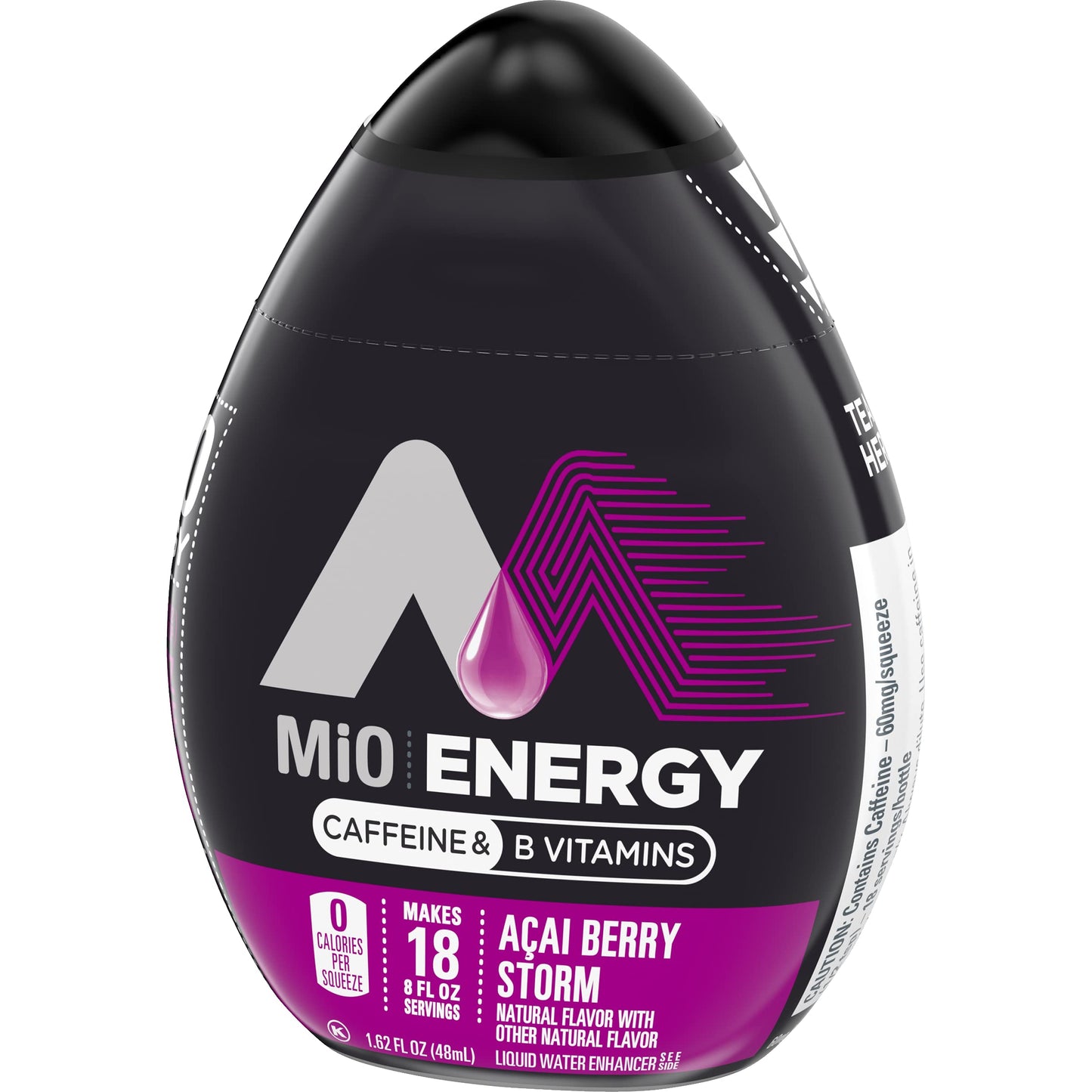 MIO Energy Liquid Enhancer Acai Berry Storm 1.62 Ounce (PACK - 6)