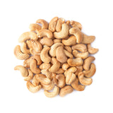 Food to Live Dry Roasted Whole Cashews with Himalayan Salt, 1 Pound Oven Roasted Lightly Salted Fancy Nuts, No Oil Added, Vegan, Kosher, Bulk. Crunchy