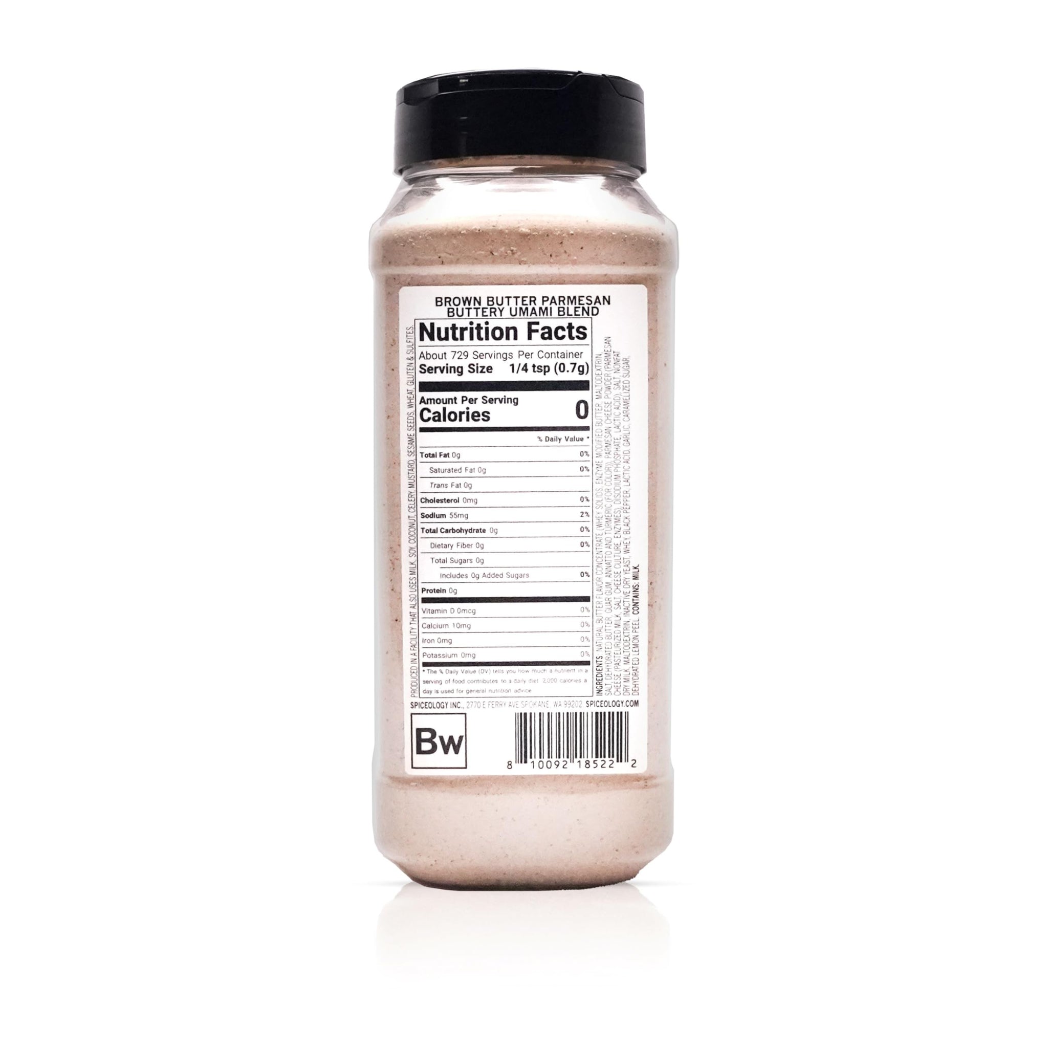 Spiceology - Brown Butter Parmesan Seasoning - Real Brown Butter, Parmesan & Lemon Peel - Chef-Crafted Umami Spice Blend for Pasta, Fries, Veggies