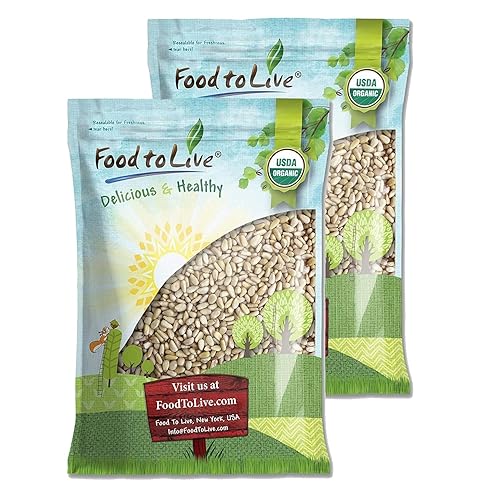 Food to Live Organic Pine Nuts, 18 Pounds - Non-GMO, Whole Raw Pignolias, Unsalted, No Shell, Vegan, Kosher, Bulk Snack. Rich in Vitamin E, Protein