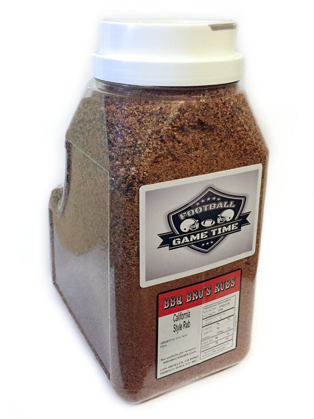 BBQ BROS RUBS - California Style 5 LBS - Barbecue Seasonings - BBQ Spices - Dry Rub- Handcrafted BBQ Rubs for Grilling, Cooking & Smoking - Use as