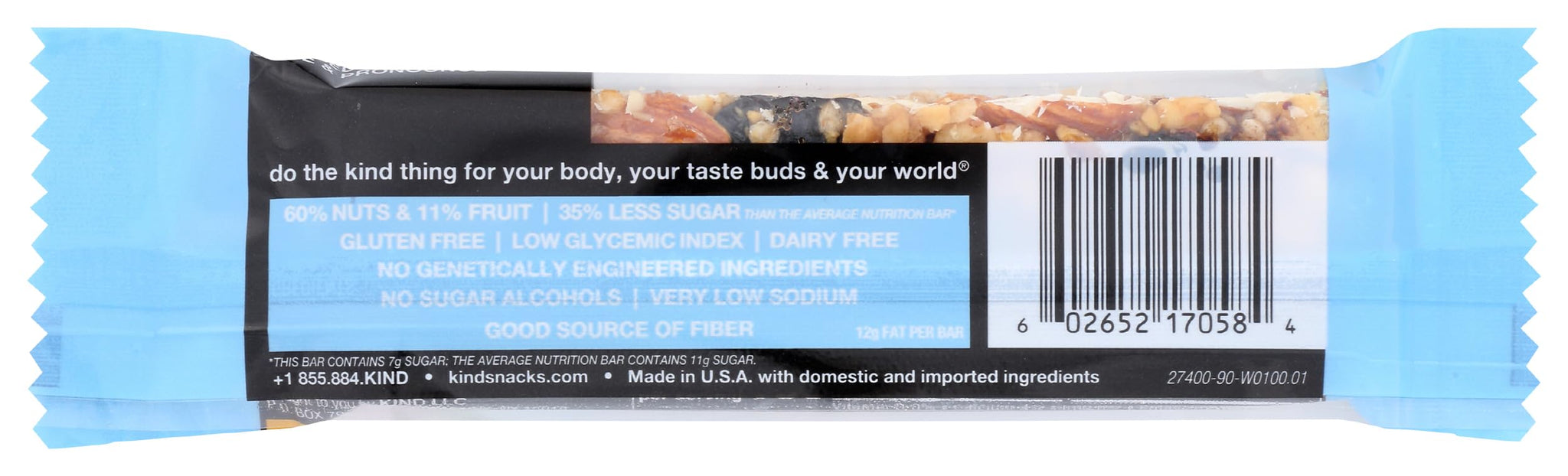 KIND Blueberry Vanilla & Cashew, 1.4 Oz
