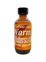 Warm Butterscotch Flavor Extract Organic 2 oz - Butterscotch Flavoring Water Soluble, Sugar Free Flavor Drops for Baking, Coffee, Candy, Ice Cream