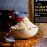 Urban Platter Vital Wheat Gluten | 17.64 Oz (500g) | Natural Plant-Based Protein | Dough Improver for Soft, Chewy & Fluffy Bakes | High-Protein Flour