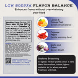 Cleve's Gourmet Gulf Coast Citrus and Herb Kick, Fish, Shrimp & Seafood Seasoning for Grilling & Cooking, 8.25 oz