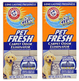 Arm & Hammer Pet Fresh Carpet Odor Eliminator Plus Oxi Clean Dirt Fighters, 18 oz,(PACK OF 2)