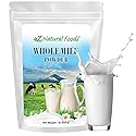 Z Natural Foods Premium Whole Milk Powder - Powdered Milk for Baking, Cooking, Drinks - Dry Milk Powder, Pasteurized, Non-GMO, Gluten-Free, Kosher-Certified, 1 lb