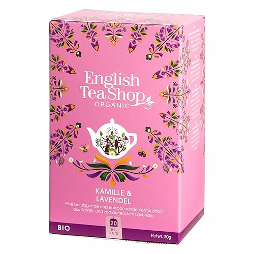 Chamomile Lavender - English Tea Shop - Organic Tea - 20 tea bags